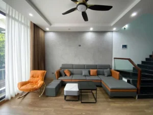 Sơn hiệu ứng bê tông cho căn hộ tại Quận Hà Đông - Hà Nội - ms66