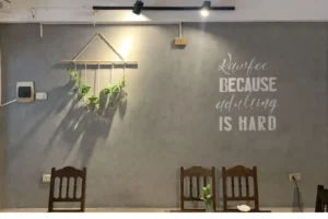Sơn hiệu ứng bê tông cho quán cafe