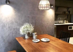 Sơn hiệu ứng bê tông phòng bếp - ms88