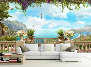 Vẽ tranh 3d phòng khách tại Hà Nội