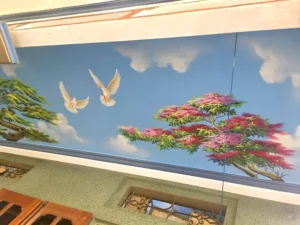 Trần mây đẹp - ms54