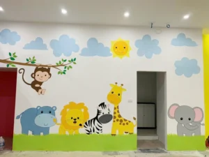 Tranh tường phòng ngủ cho bé - Ms669