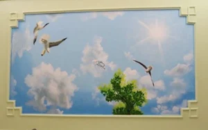 Vẽ mây trần nhà - ms228