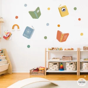 Vẽ tranh tường mầm non ngộ nghĩnh góc steam - ms02