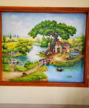 Tranh tường đồng quê - ms966