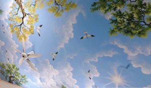 Vẽ trần mây - ms682