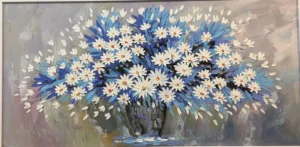 Bức vẽ cúc họa mỹ hiện đại - ms96