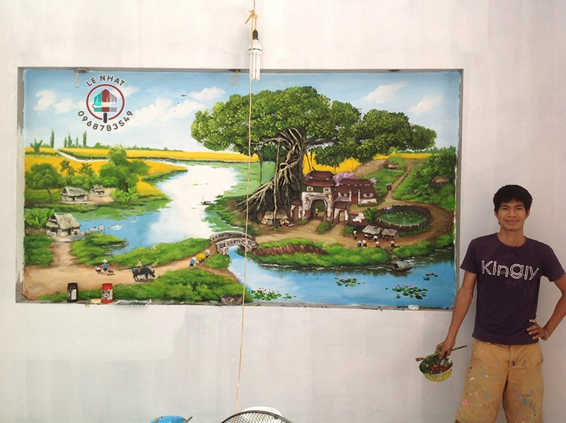 Tranh dap phu dieu xi mang