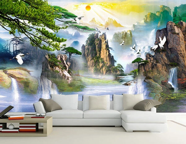 Tranh tranh in cong nghiep trong kha dai mau va thieu cai hon cua nghe thuat