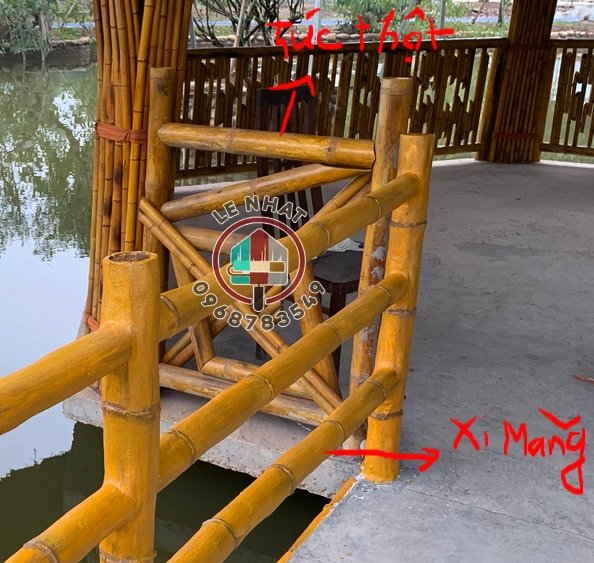 Đắp Hàng Rào Tre Trúc Bằng Xi Măng Giống Thật Đến 90% – Nét Đẹp Mộc Mạc Trường Tồn Cùng Thời Gian 2 So sanh hang dao dap bang xi mang va hang dao tre truc that